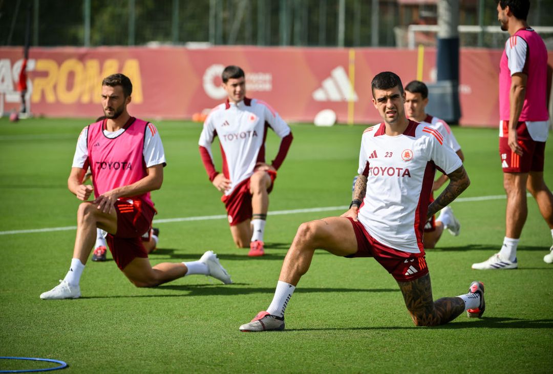 Trigoria, la ripresa degli allenamenti senza i nazionali – FOTO GALLERY - immagine 27