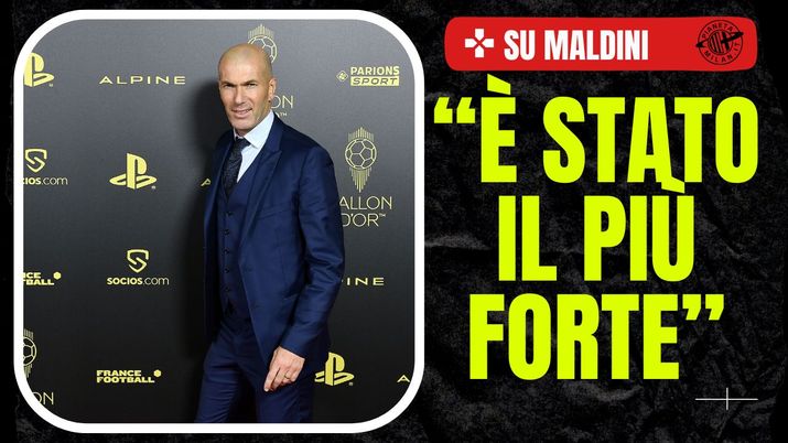 Zidane elogia Paolo Maldini AC Milan News