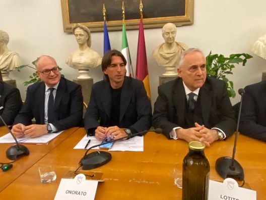 Cerimonia Lazio 124 anni Cerimonia Lazio 124 anni