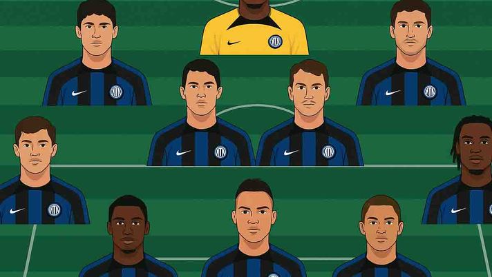 Inter, ecco la nuova formazione