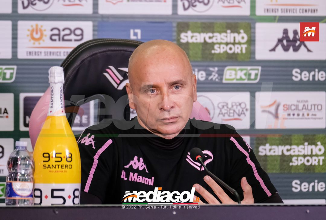 FOTO PALERMO, verso il Benevento: Mister Corini in conferenza stampa (Gallery) - immagine 11