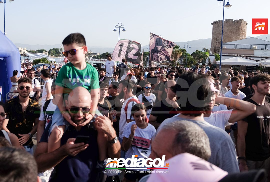 FOTO PALERMO: presentazione maglia Puma 2023/2024 a Mondello (GALLERY) - immagine 18
