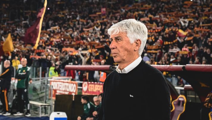 ROMA, ITALIA - 10 APRILE: Gian Piero Gasperini dell'AS Roma durante la partita di Serie A tra AS Roma e Pisa SC allo Stadio Olimpico il 10 aprile 2026 a Roma, Italia. (Foto di Luciano Rossi/AS Roma via Getty Images) Gasperini Roma
