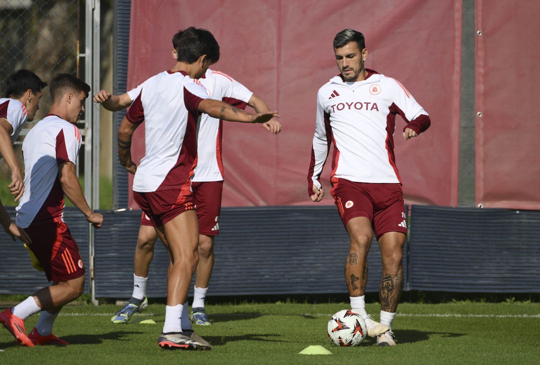 Roma, l’allenamento a Trigoria a tre giorni dall’Europa League – FOTO GALLERY - immagine 15