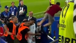 VIDEO / Euro 2024, follia per un selfie con CR7: il tifoso si lancia sulle scale