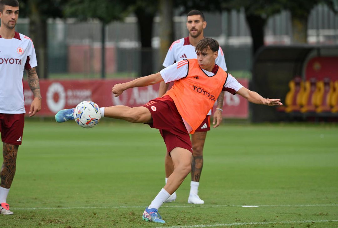 Trigoria, l’allenamento della Roma a due giorni dal Genoa: out Zalewski – FOTO GALLERY - immagine 4