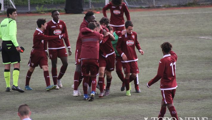 Esultanza al gol di Ceica Torino Under 15