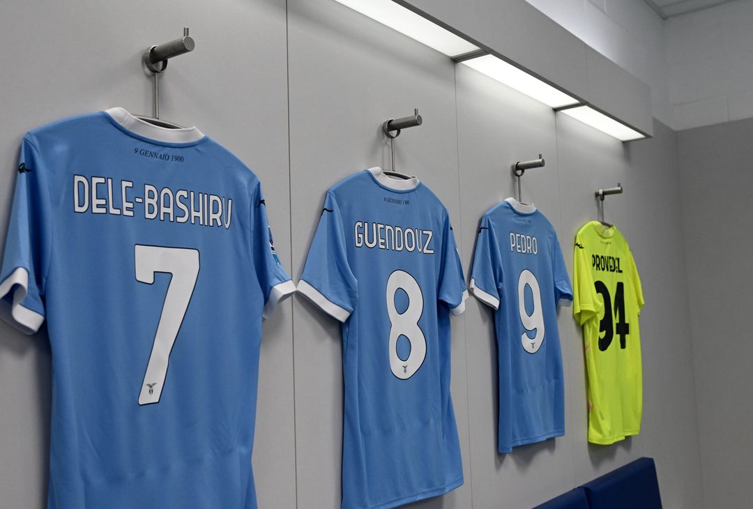 Spogliatoio Sassuolo-Lazio