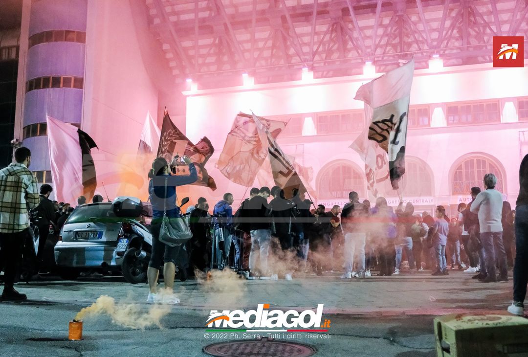 FOTO PALERMO, cori e fumogeni al Barbera: festa per i 122 anni del club (LA GALLERY) - immagine 56