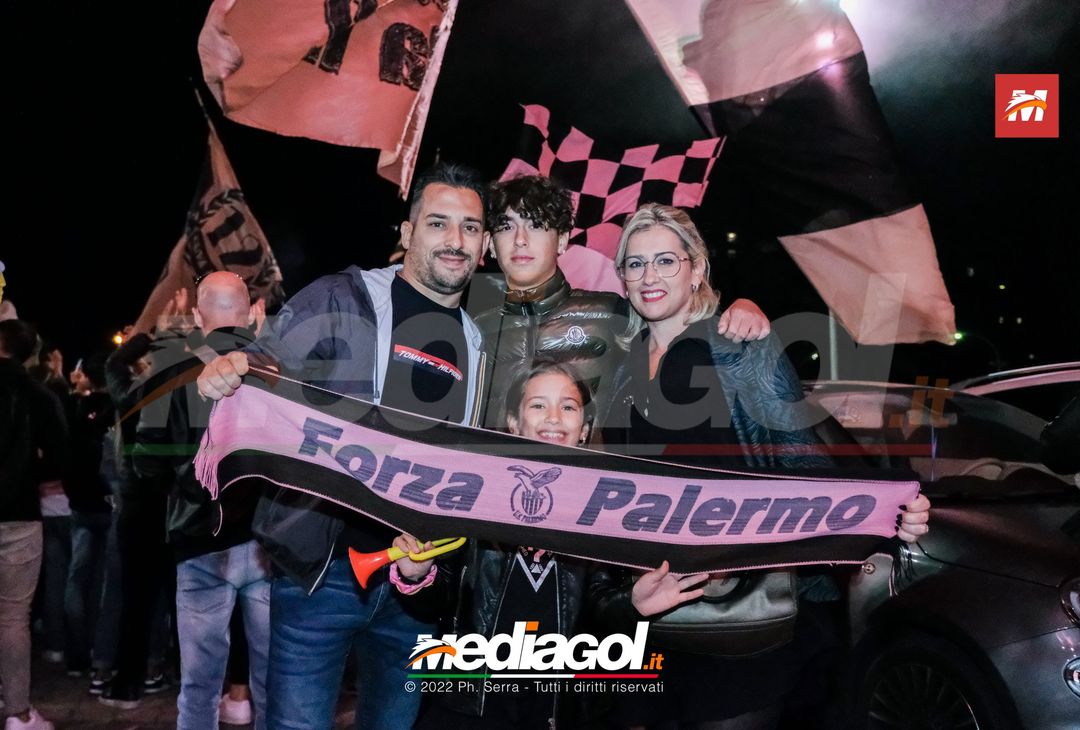 FOTO PALERMO, cori e fumogeni al Barbera: festa per i 122 anni del club (LA GALLERY) - immagine 55