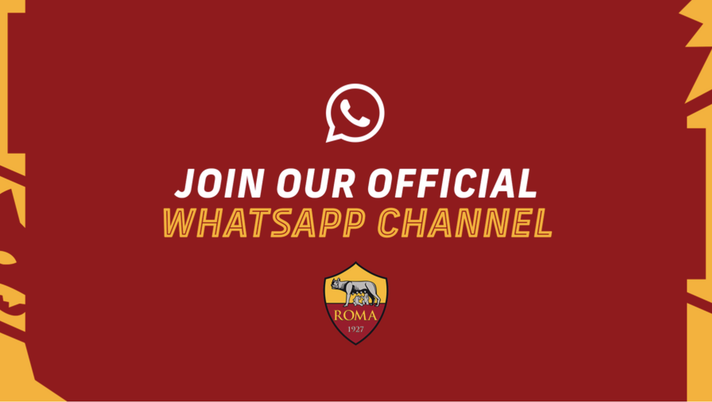 Roma, aperto il canale ufficiale su WhatsApp: un nuovo modo per connettersi ai tifosi Roma, aperto il canale ufficiale su WhatsApp: un nuovo modo per connettersi ai tifosi - immagine 1