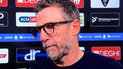 Lecce, Di Francesco: “Mi girano le scatole, non meritavamo di perdere! Fatale un errore sul gol”