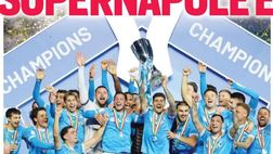 Prime pagine giornali sportivi oggi: il Napoli sui media