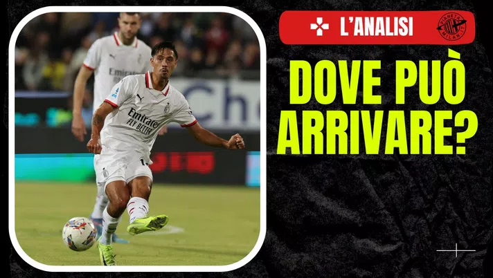 Tijjani Reijnders AC Milan Cagliari-Milan 3-3 Serie A 2024-2025