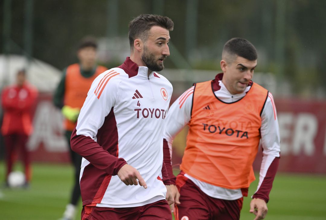 Trigoria, continua la preparazione in vista del Lecce – FOTO GALLERY - immagine 8