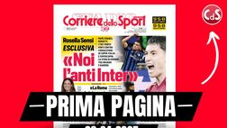 Prima pagina Corriere dello Sport: “Milan, il DS è un nodo”