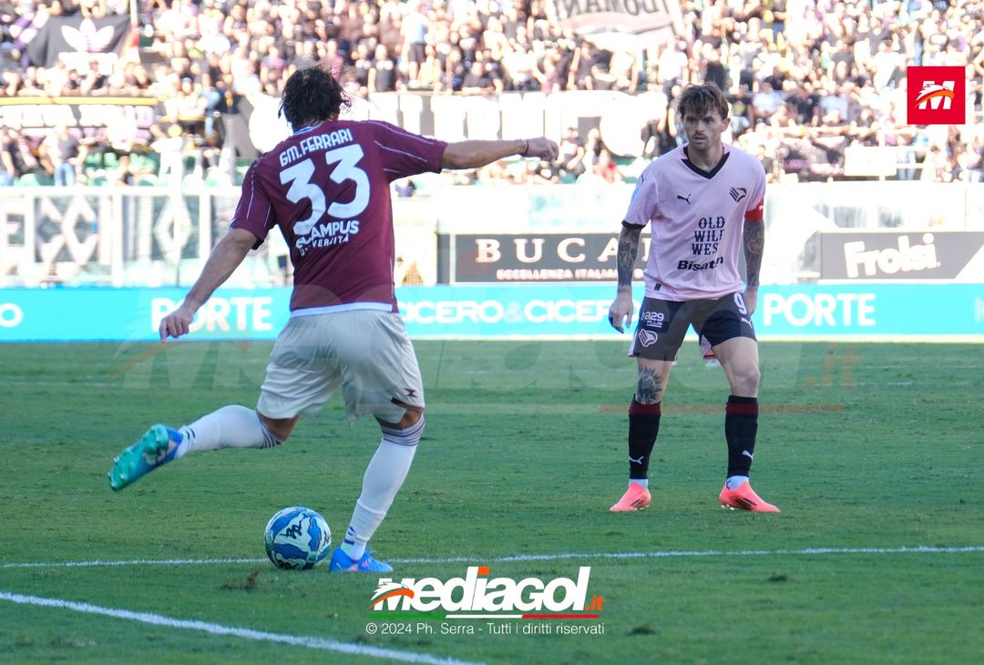 FOTO, Palermo-Salernitana 0-1 8a giornata Serie B 2024/25 - immagine 15
