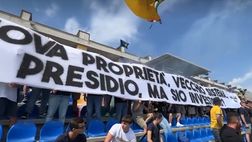 Allenamento Verona, lo striscione: “Presidio, ma siete investitori?”