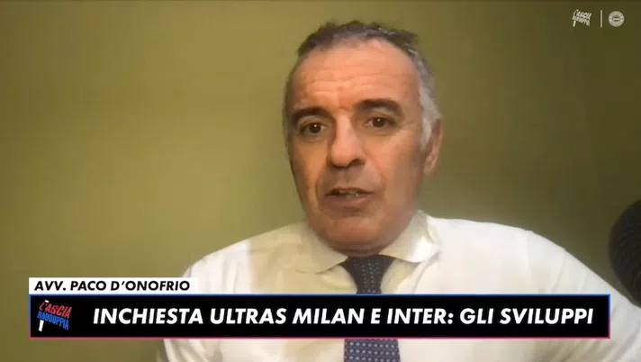 Avv D’Onofrio: “Mai viste squalifiche per rapporti giocatori-ultras. Va dimostrato che…” - immagine 1