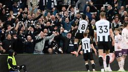Newcastle-Brentford 2-1, gol di Tonali da posizione impossibile | VIDEO