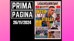 Prima pagina Gazzetta dello Sport: Milan, Leao in panchina. Okafor con Abraham