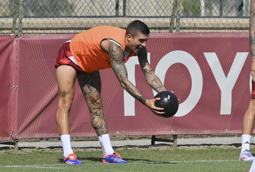 Roma al lavoro a Trigoria: c’è Soulé – FOTO GALLERY - immagine 30