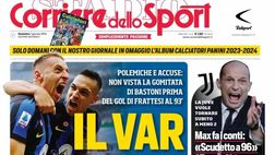 LA PRIMA PAGINA DEL CORRIERE DELLO SPORT: “Napoli, che chance per la lotta Champions”
