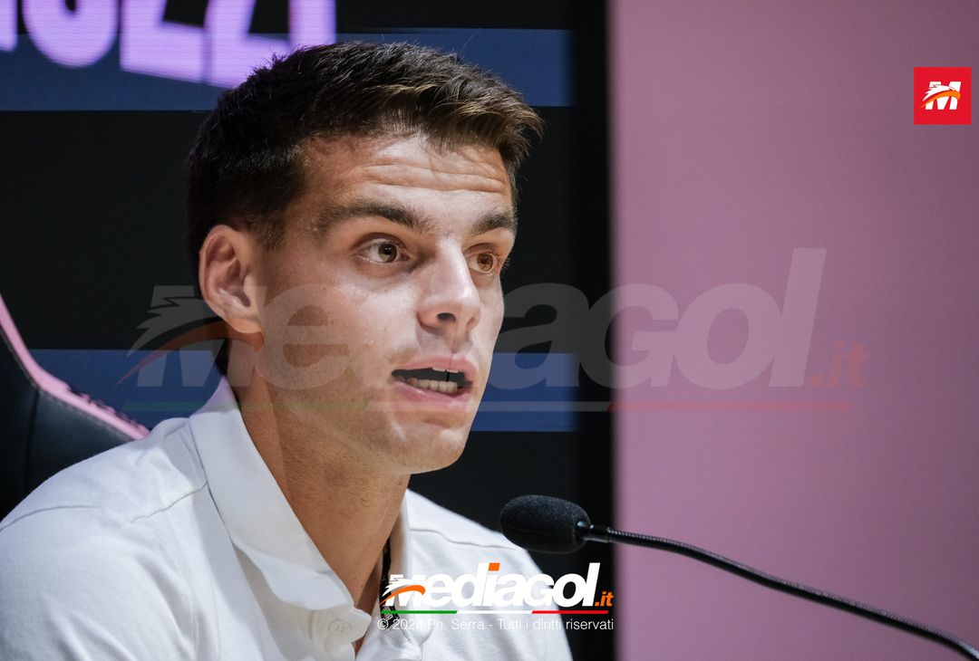 FOTO PALERMO, la presentazione di Niccolò Pierozzi in conferenza (Gallery) - immagine 9