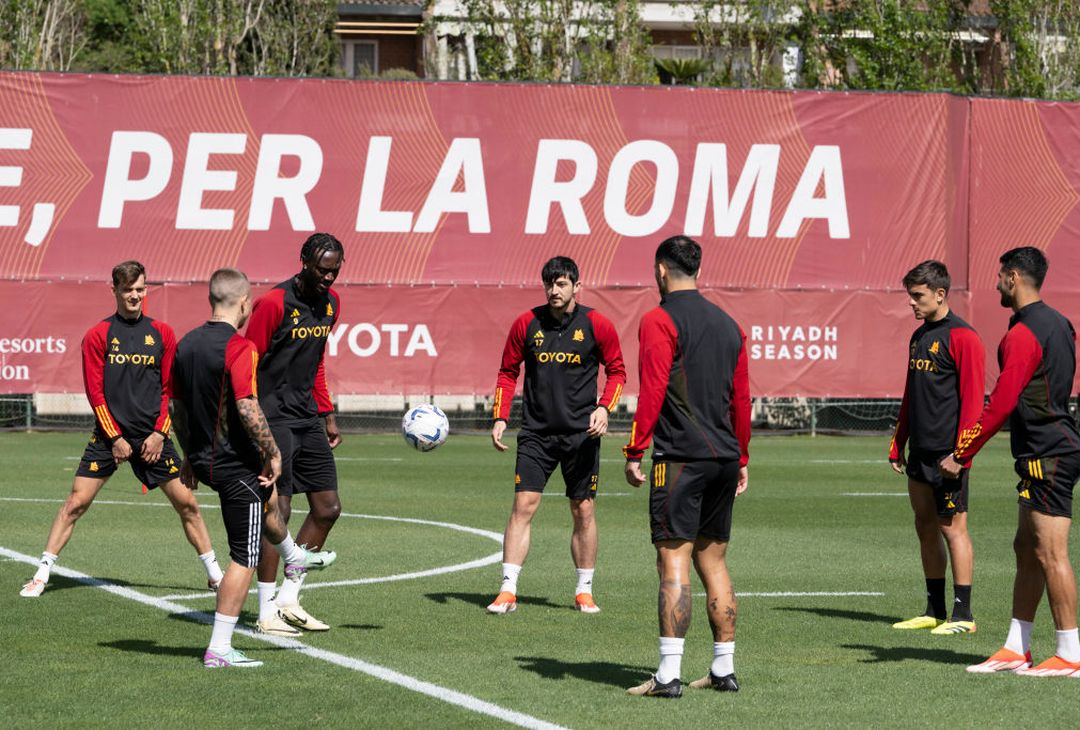 Roma, la rifinitura in vista dell’Udinese – FOTO GALLERY - immagine 8