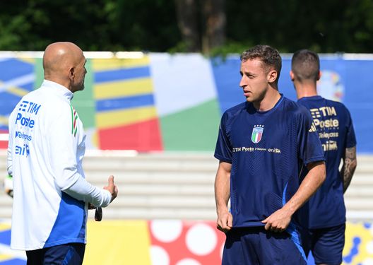 Davide Frattesi e Luciano Spalletti, Ct Italia