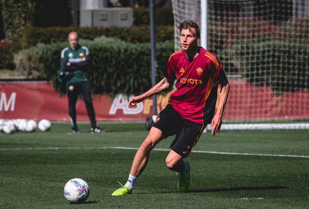 Roma, l’allenamento a Trigoria a tre giorni dal Pisa – FOTO GALLERY - immagine 7