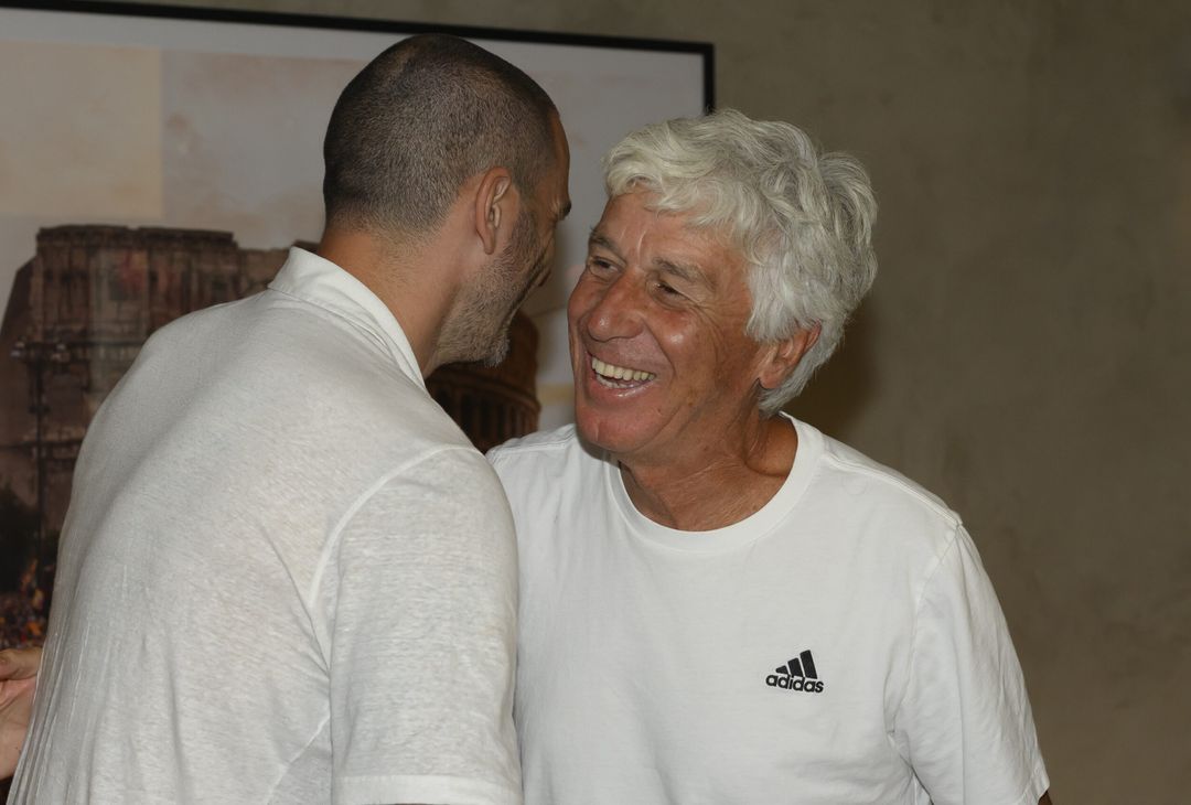 Il ct Gattuso in visita a Trigoria: l’incontro con Gasp e la squadra – FOTO GALLERY - immagine 12