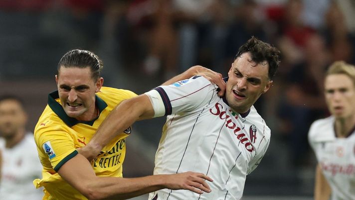 Milan-Bologna, Zortea all’intervallo: “Dobbiamo velocizzare il gioco” - immagine 1