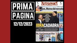 Prima pagina Tuttosport: “Ibracadabra”