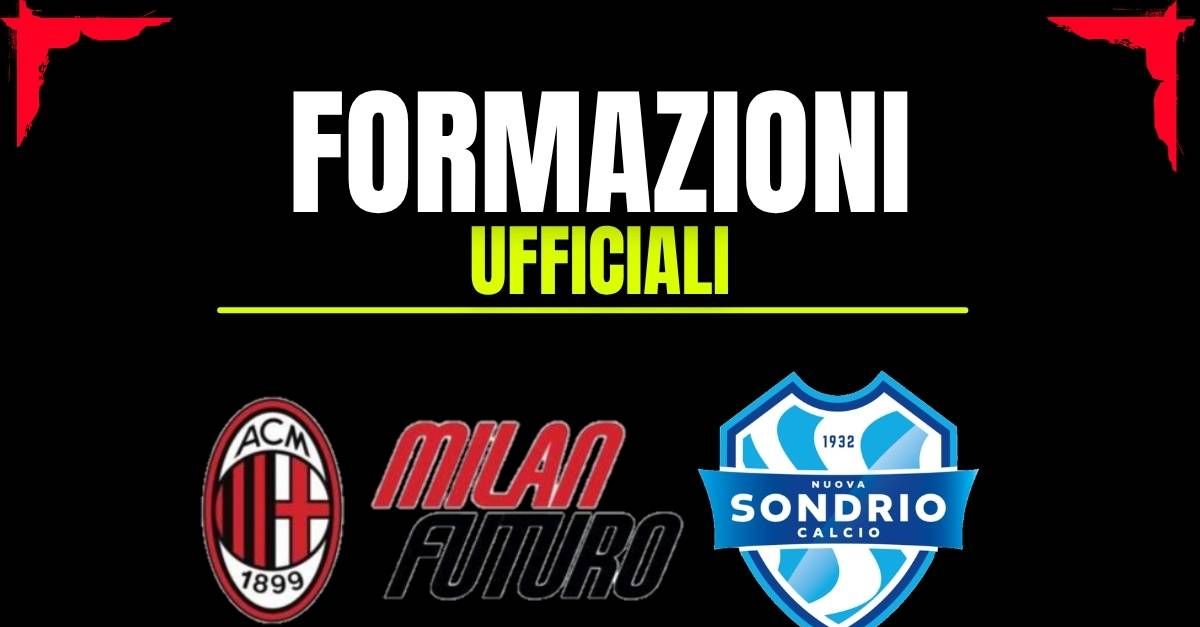 Milan Futuro Nuova Sondrio, le formazioni ufficiali: Sardo e Traorè a supporto di Magrassi Milan Futuro Nuova Sondrio, le formazioni ufficiali: Sardo e Traorè a supporto di Magrassi