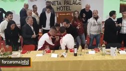 VIDEO – Pellegrini e Mancini, autografi e selfie con i tifosi dei Roma Club