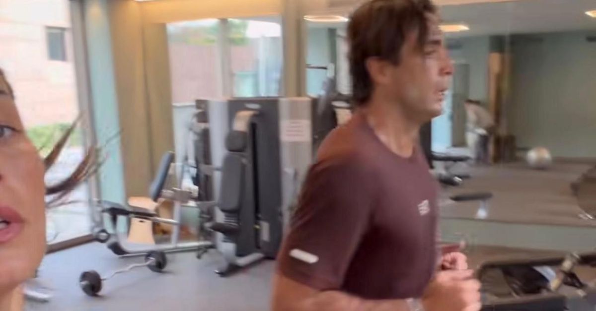 VIDEO / Federica Nargi e Alessandro Matri si tengono in forma: allenamento “condominiale”