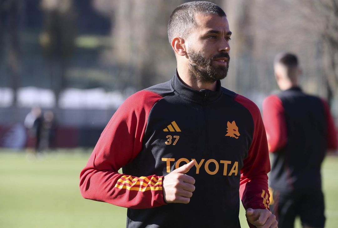 Roma, l’ultimo allenamento prima della Fiorentina – FOTO GALLERY - immagine 17