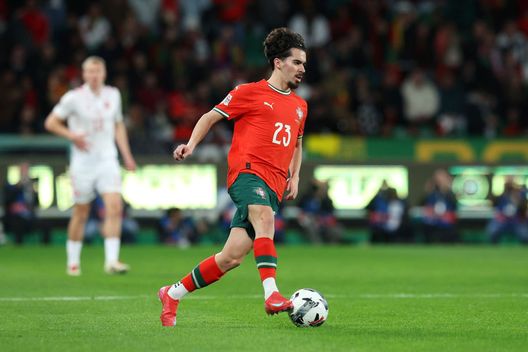 Lisbona, Portogallo - 23 marzo 2025: Vitinha durante la partita Portogallo-Danimarca. (Foto di Carlos Rodrigues/Getty Images) Germania-Portogallo, dove vedere la semifinale in tv e streaming live- immagine 3