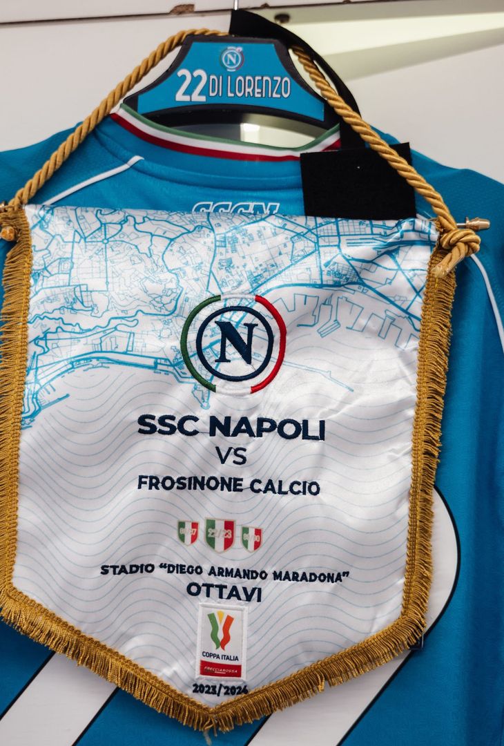 GALLERY Svelate le maglie che indosserà il Napoli per la sfida contro il Frosinone - immagine 5