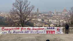 L’ultimo saluto a Kurt Hamrin, con Firenze sullo sfondo