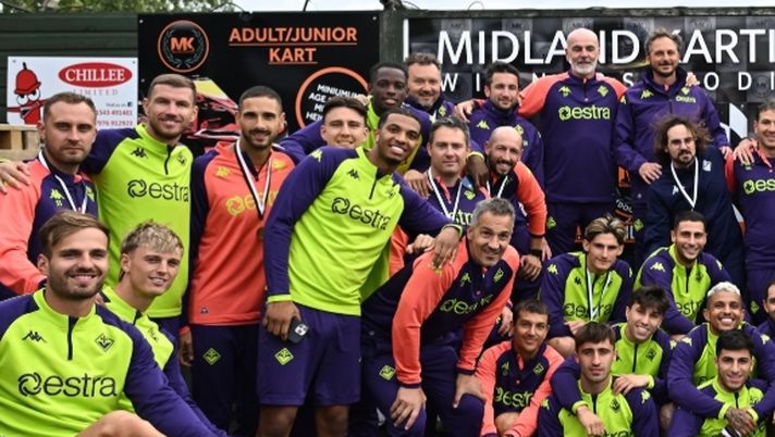 FOTO – Pomeriggio di relax per la Fiorentina. I viola si sfidano sui… Kart - immagine 1