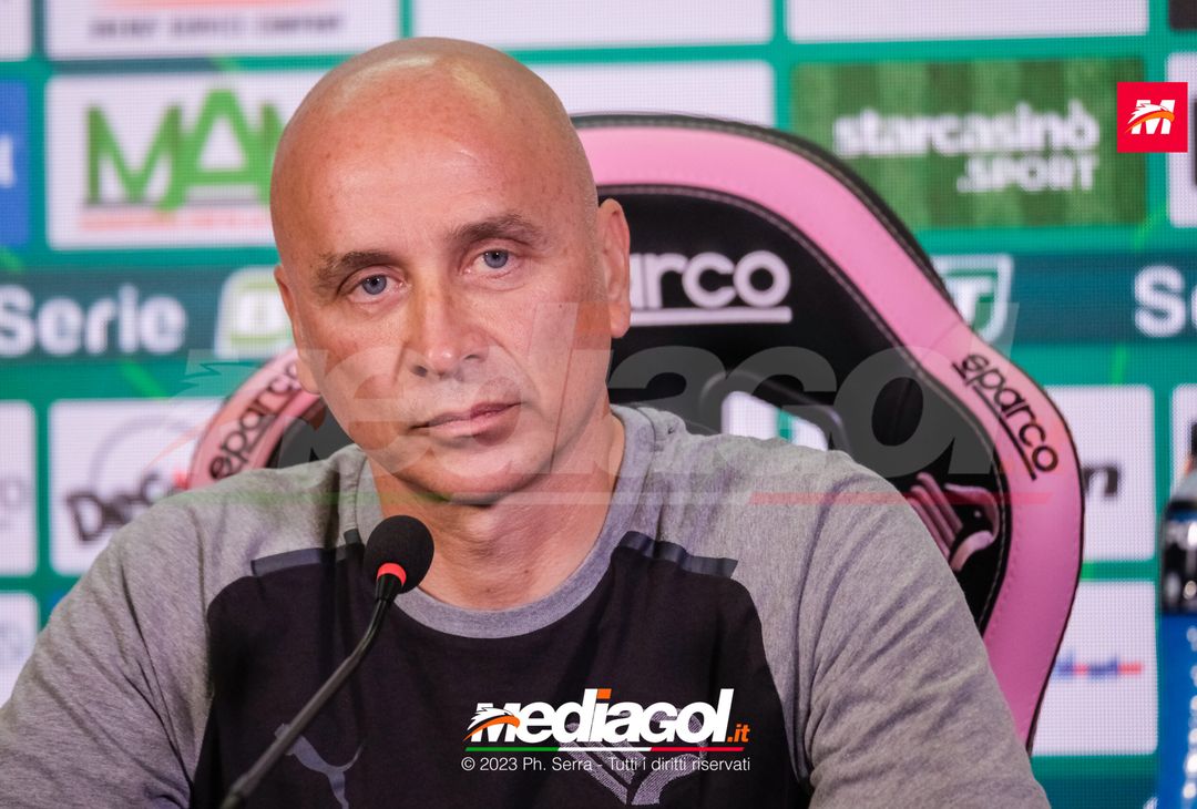 FOTO PALERMO, verso il Catanzaro: mister Corini in conferenza stampa (GALLERY)- immagine 1