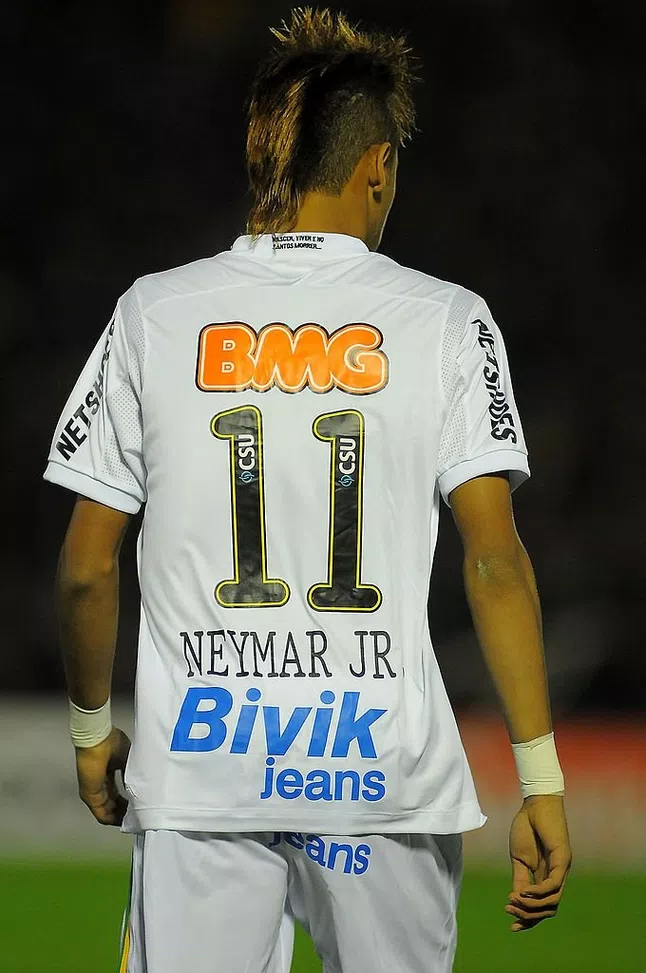 Santos Neymar Nessuno indossi la maglia numero 11 finche non torno io DerbyDerbyDerby