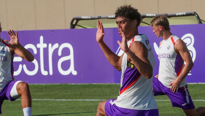 GERMOGLI PH: 19 LUGLIO 2026 BAGNO A RIPOLI VIOLA PARK RITIRO FIORENTINA ALLENAMENTO E PARTITELLA CON LA PRIMAVERA NELLA FOTO ATTA Atta