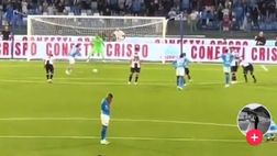 VIDEO Natan, il sorprendente gesto prima del rigore di Zielinski