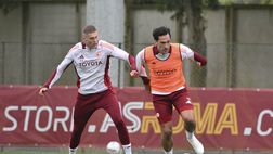 Trigoria, l’allenamento mattutino a due giorni dal Lecce – FOTO GALLERY