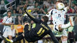 Gold Cup, annullato un gol di Gimenez in rovesciata col Messico