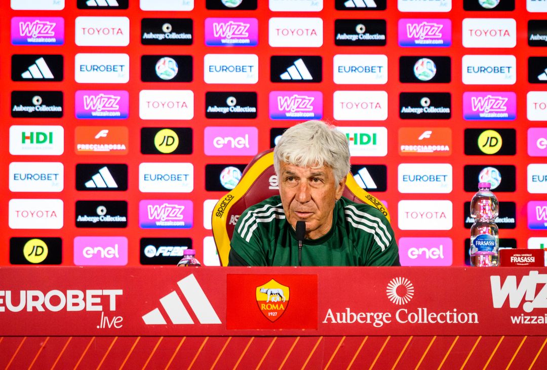 Bologna-Roma, la conferenza stampa di Gian Piero Gasperini – FOTO GALLERY - immagine 11