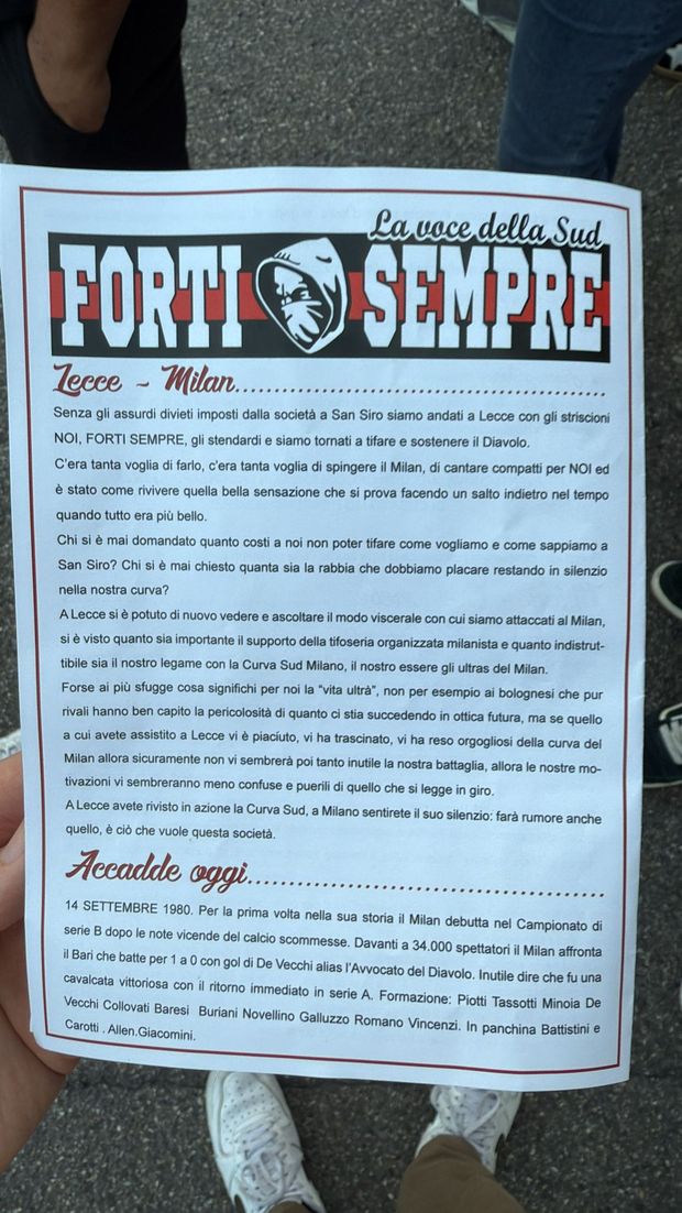 la-protesta-della-curva-sud-prima-di-milan-bologna-contro-black-list-e-repression-comunicato-messaggio-dichiarazioni-milan